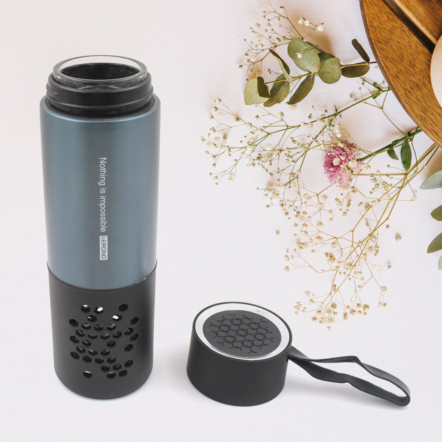 8354 Stainless Steel Fruit Infuser Water Bottle, Tea Infuser, Herb / Lemon / Green Tea Bottle with Filter, Detox Bottle Infuser, Portable Friends School Use for Home Office Travel (400 ML) 8354 Stainless Steel Fruit Infuser Water Bottle, Tea Infuser, Herb / Lemon / Green Tea Bottle with Filter, Detox Bottle Infuser, Portable Friends School Use for Home Office Travel (400 ML)